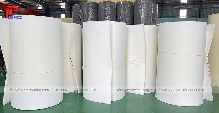 Ứng dụng của mút cuộn PU Foam 3mm – 5mm –7mm – 10mm bề mặt trần da/vải