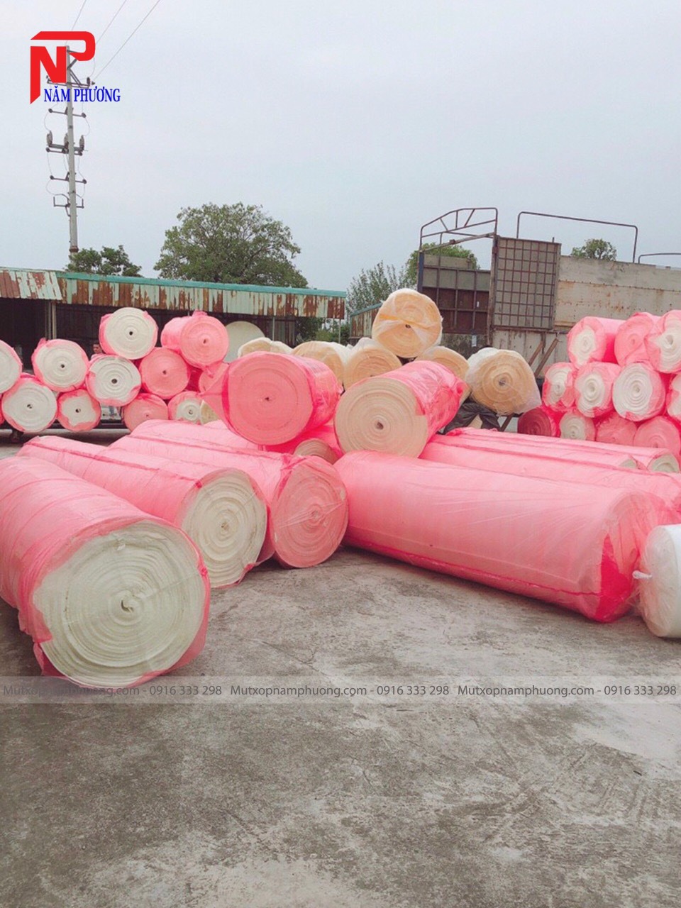 Mút cuộn dùng trong ngành ô tô và may mặc